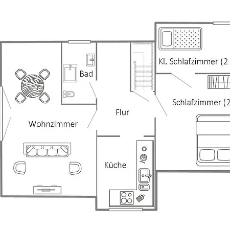 Apartment Ferienwohnung Bad Kissingen *